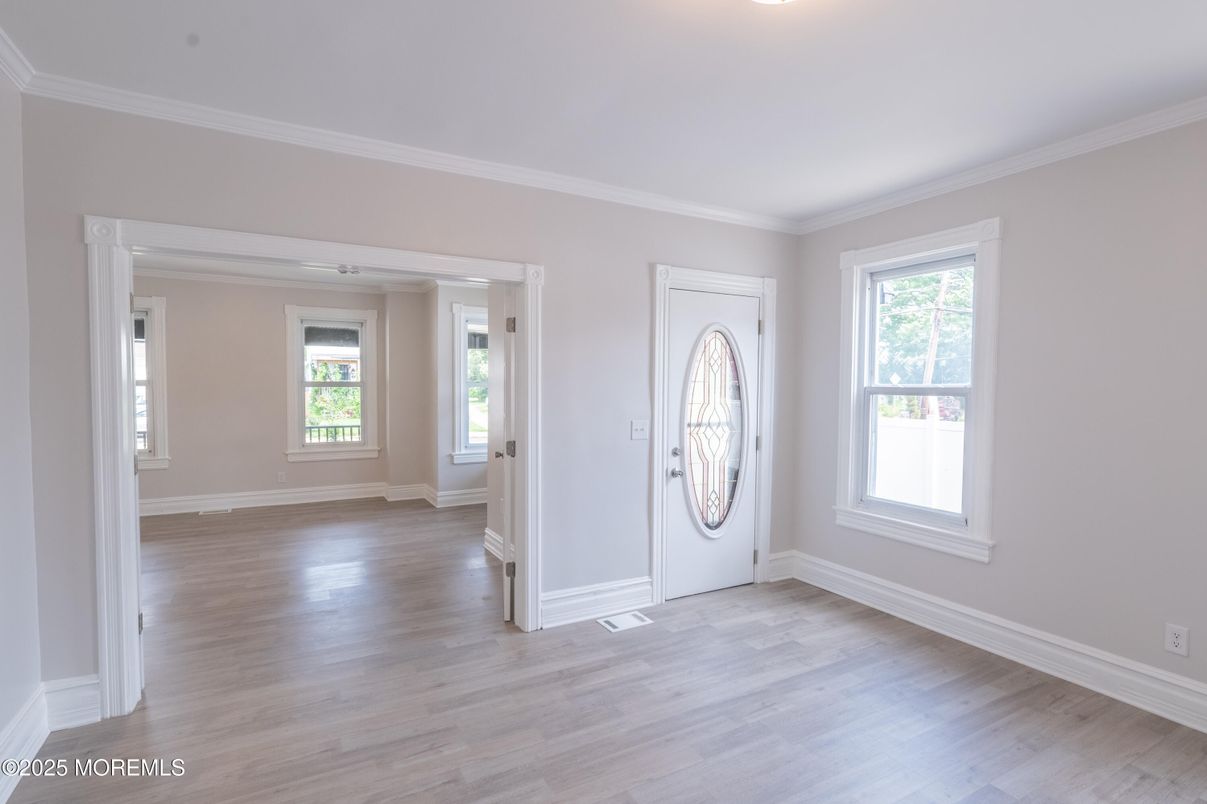 Empty room, Interior, Wood Texture Flooring