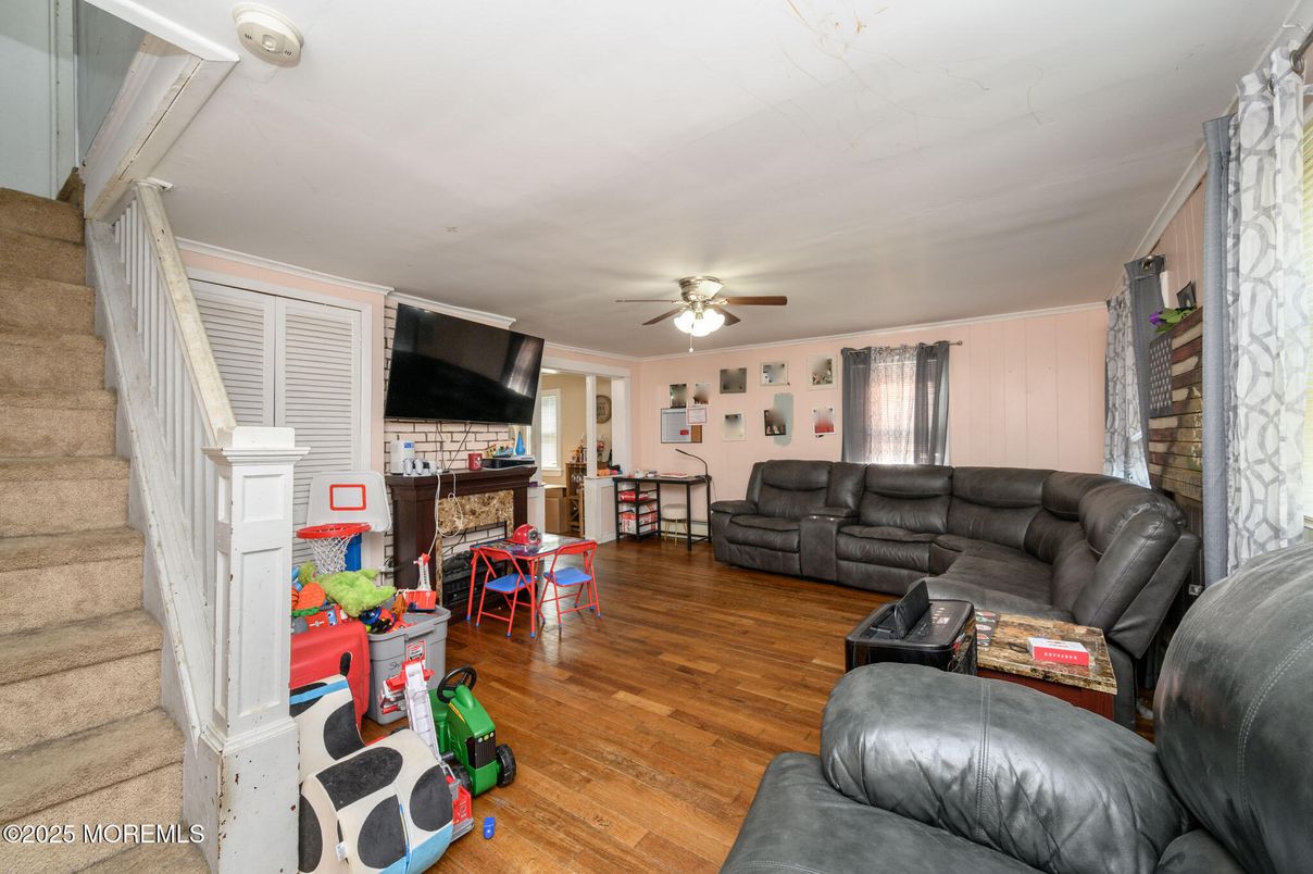 Fireplace, Interior, Living room, Wood Texture Flooring