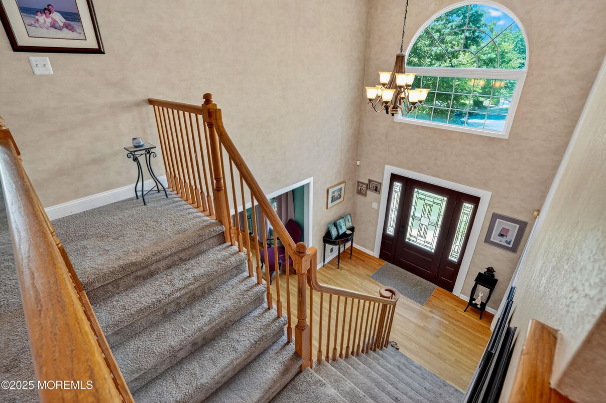 Chandelier, Interior, Wood Texture Flooring