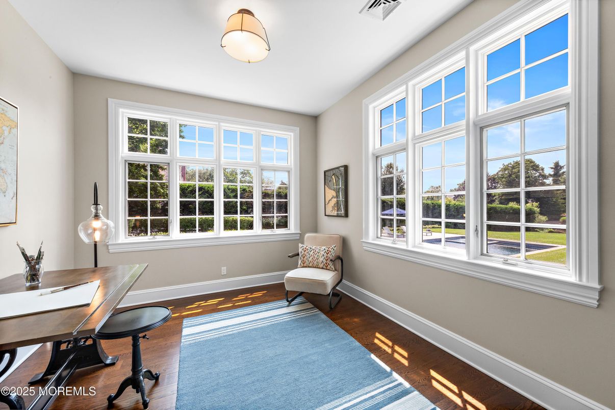 Home Office, Interior, Wood Texture Flooring