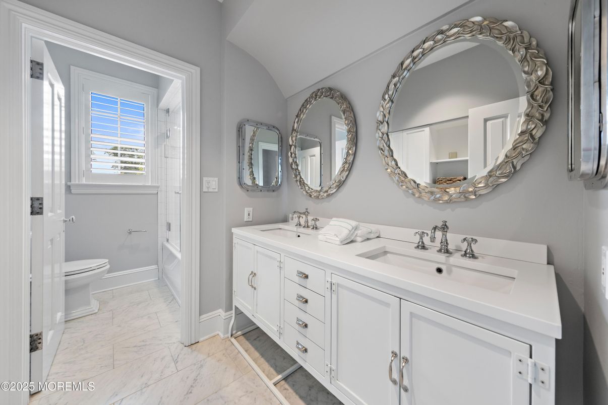 Bathroom, Dual Sink Vanities, Interior, Marble