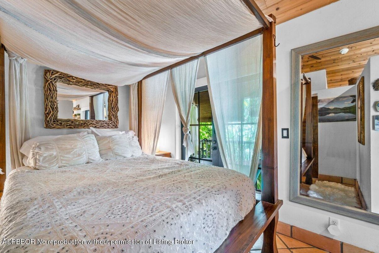 Bedroom, Interior, Wooden Ceilings