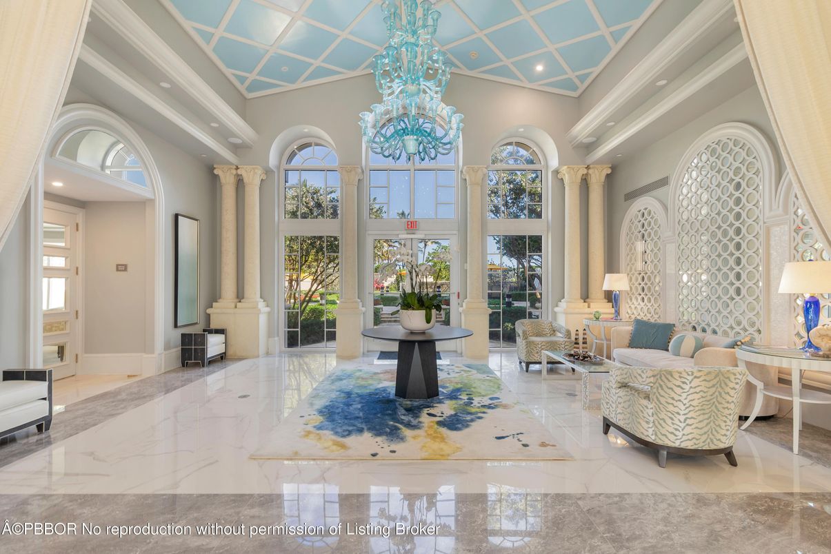 Chandelier, Interior, Living room, Marble, Recessed Lighting