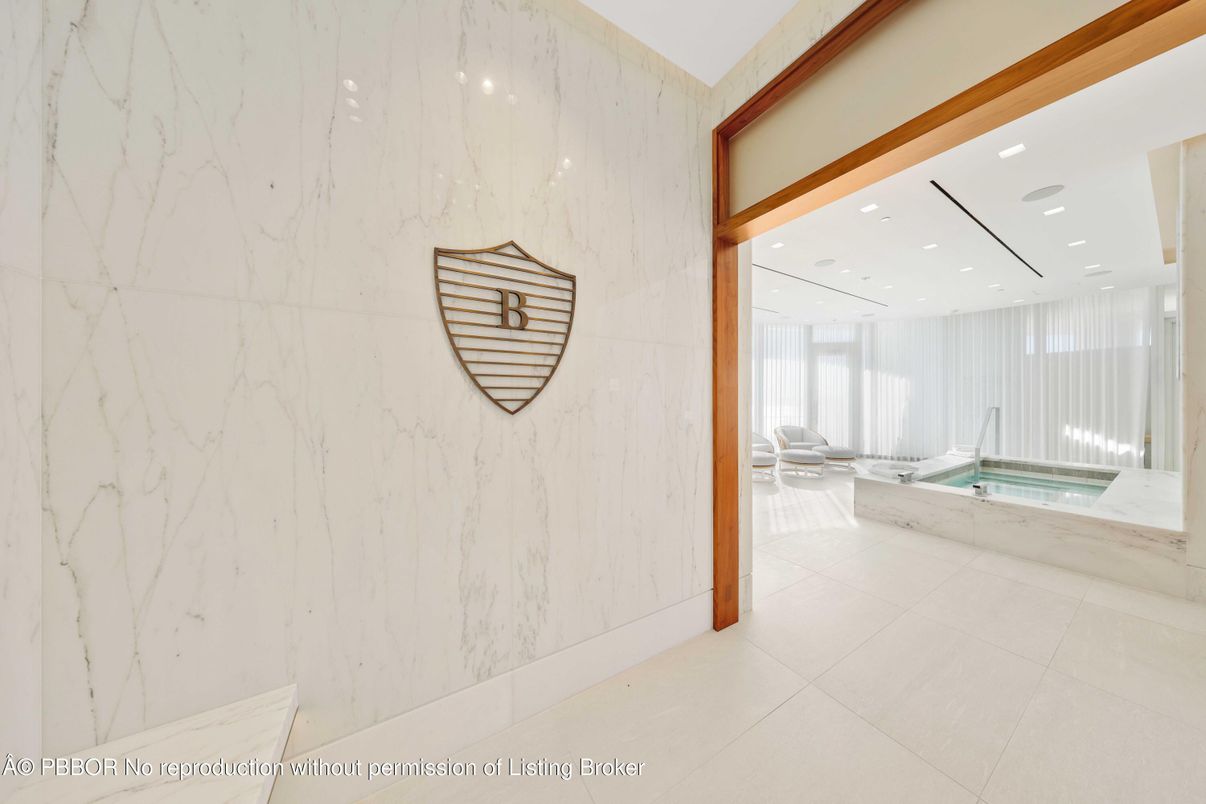 Interior, Marble Walls, Pool, Recessed Lighting
