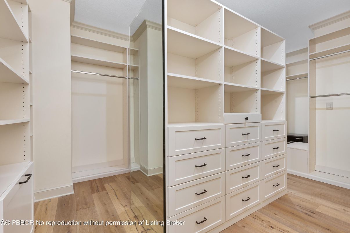 Interior, Walk-in Closets, Wood Texture Flooring