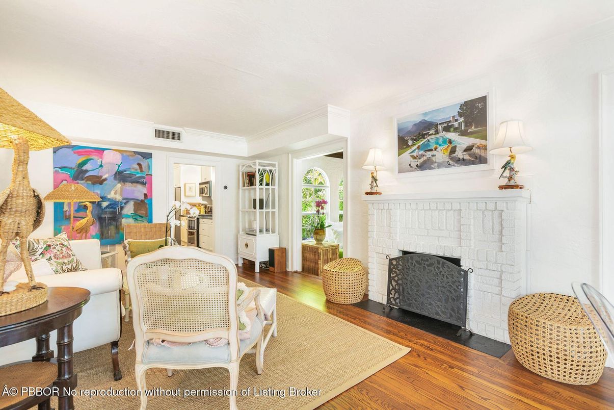 Fireplace, Interior, Wood Texture Flooring
