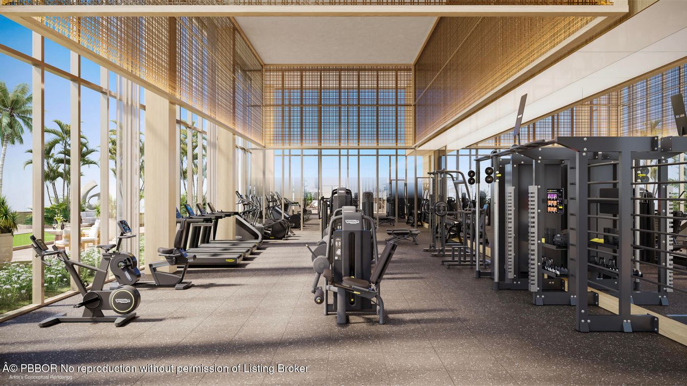 Fitness Equipment, Gym, Interior
