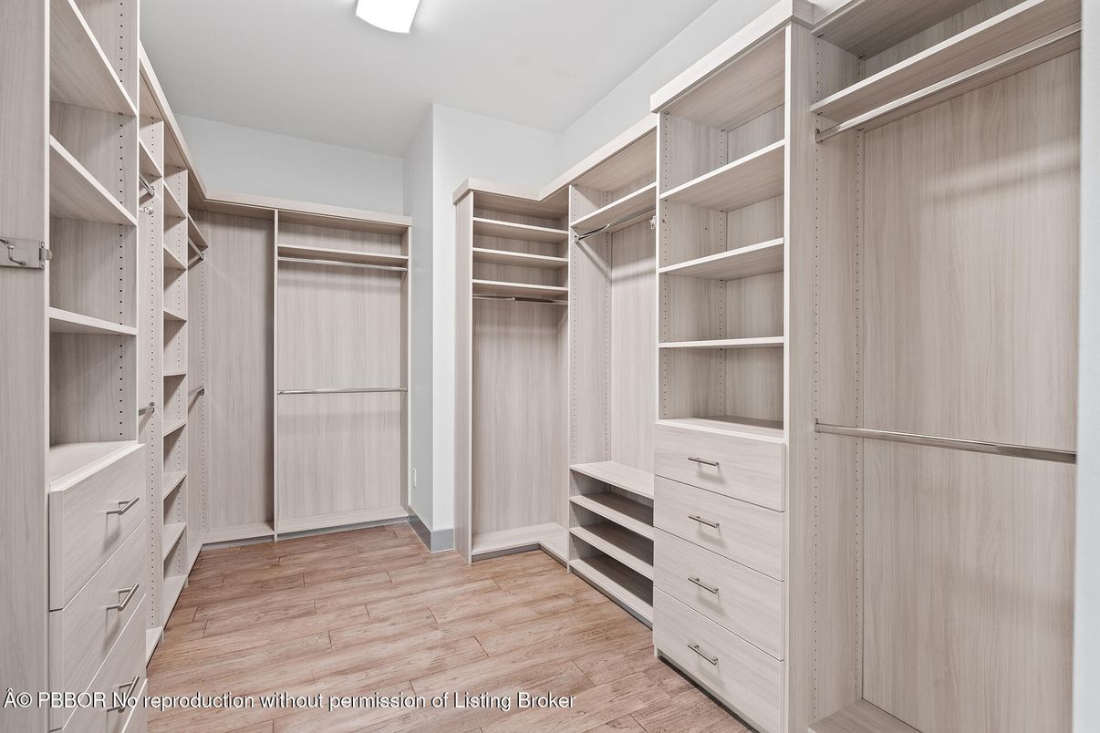 Interior, Walk-in Closets, Wood Texture Flooring