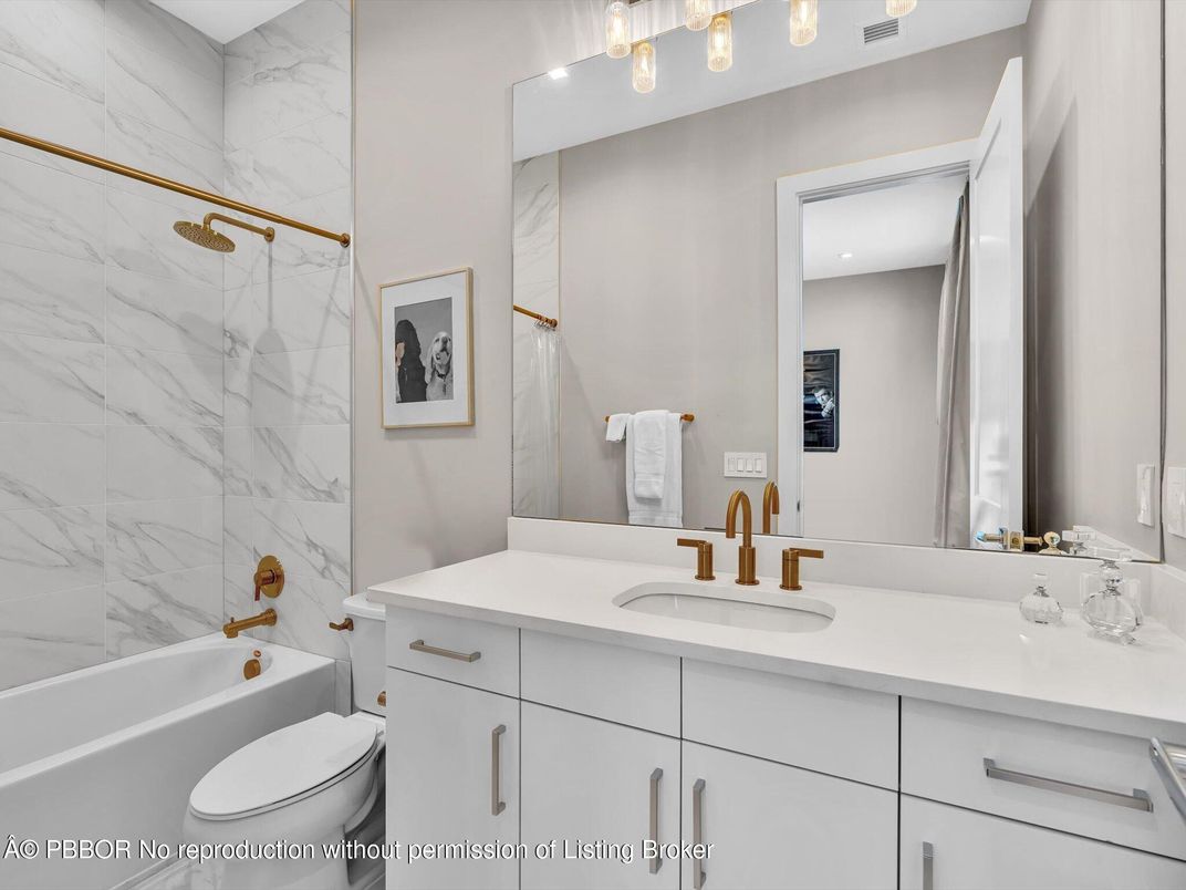 Bathroom, Interior, Marble Walls