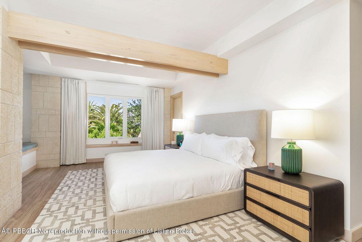 Bedroom, Interior, Wooden Beams, Wood Texture Flooring