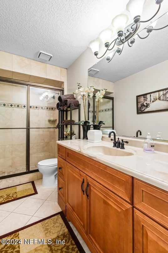 Bathroom, Dual Sink Vanities, Glass Shower, Interior