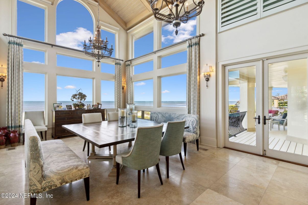 Chandelier, Dining room, Interior, Water