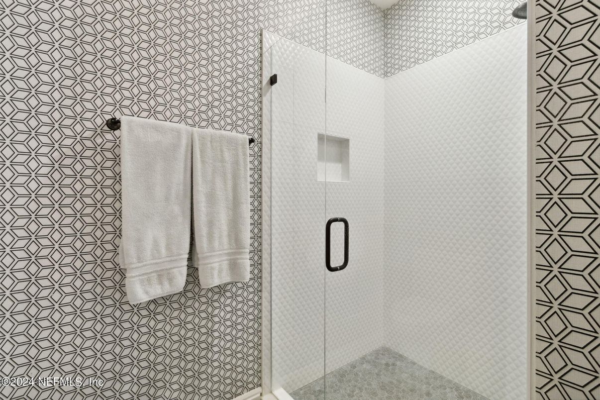 Bathroom, Glass Shower, Interior