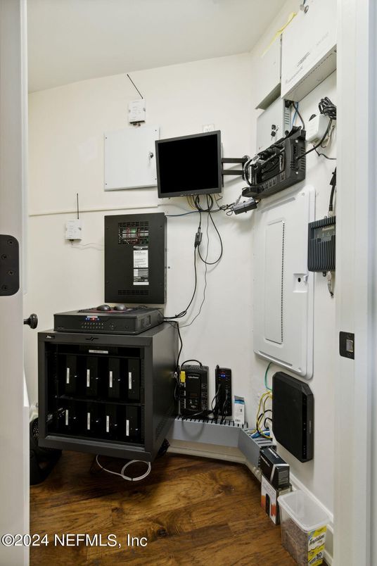 Home Office, Interior, Wood Texture Flooring