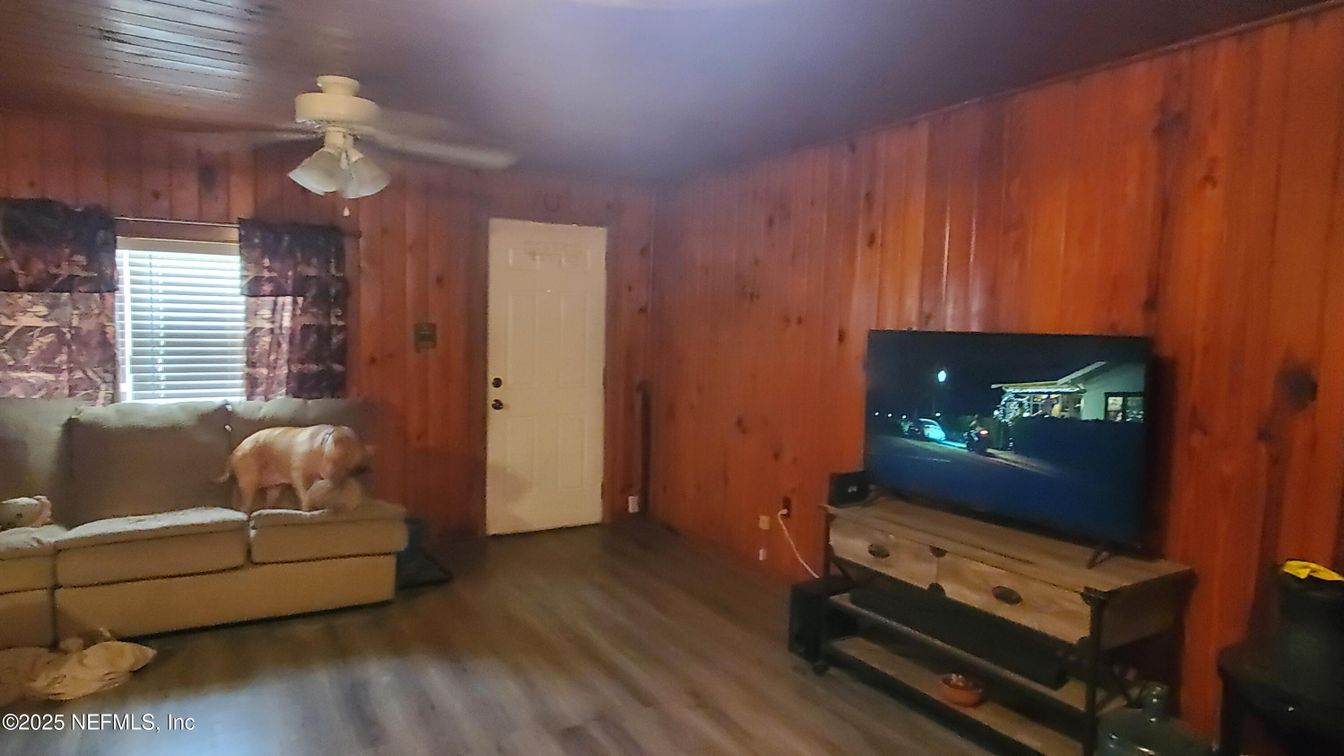 Interior, Living room, Wood Texture Flooring, Wooden Walls
