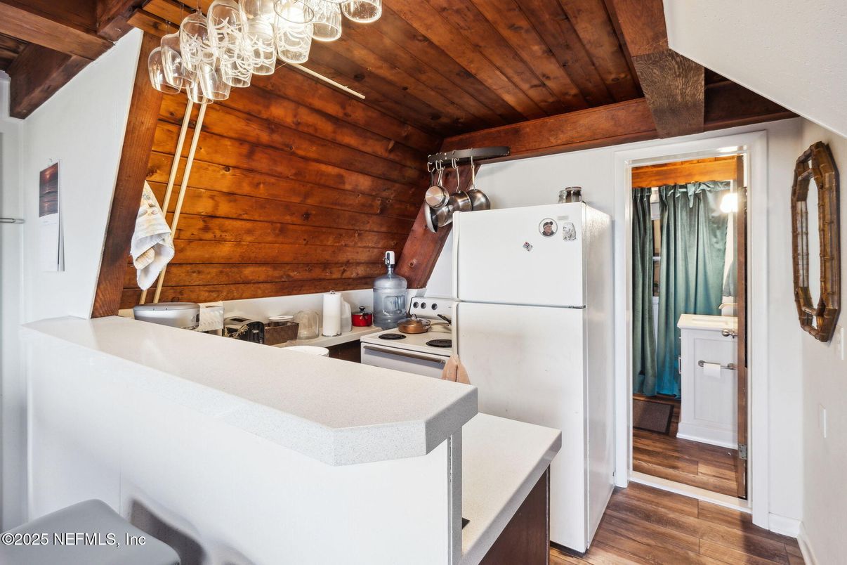 Interior, Kitchen, Wooden Ceilings, Wood Texture Flooring, Wooden Walls