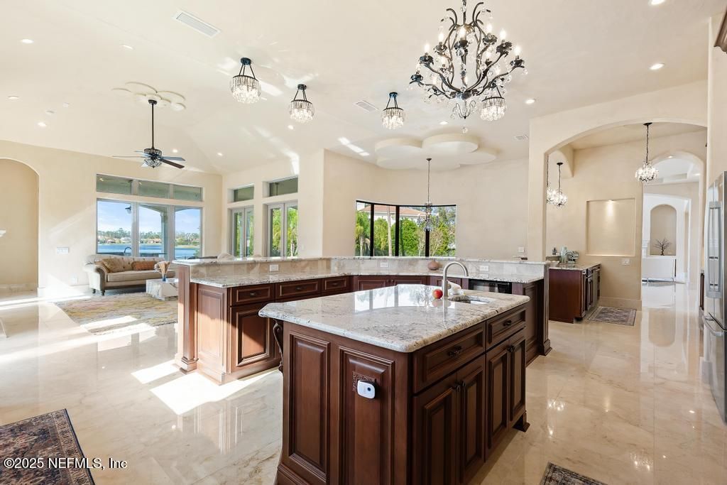 Chandelier, Interior, Kitchen, Living room, Pendant Lights, Recessed Lighting