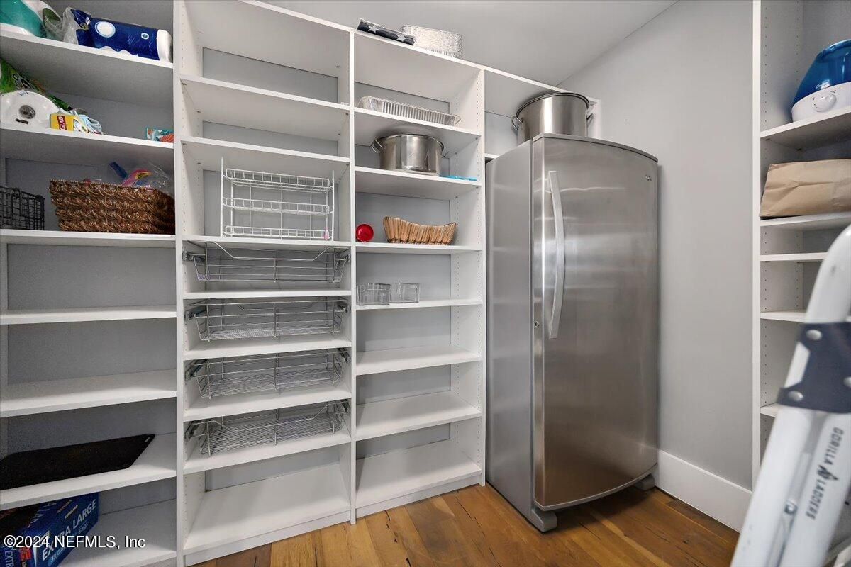 Interior, Stainless Steel Appliances, Wood Texture Flooring
