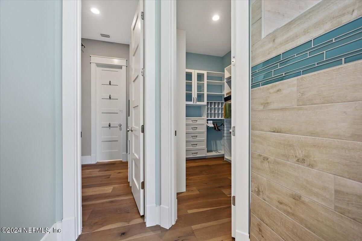 Interior, Recessed Lighting, Walk-in Closets, Wood Texture Flooring