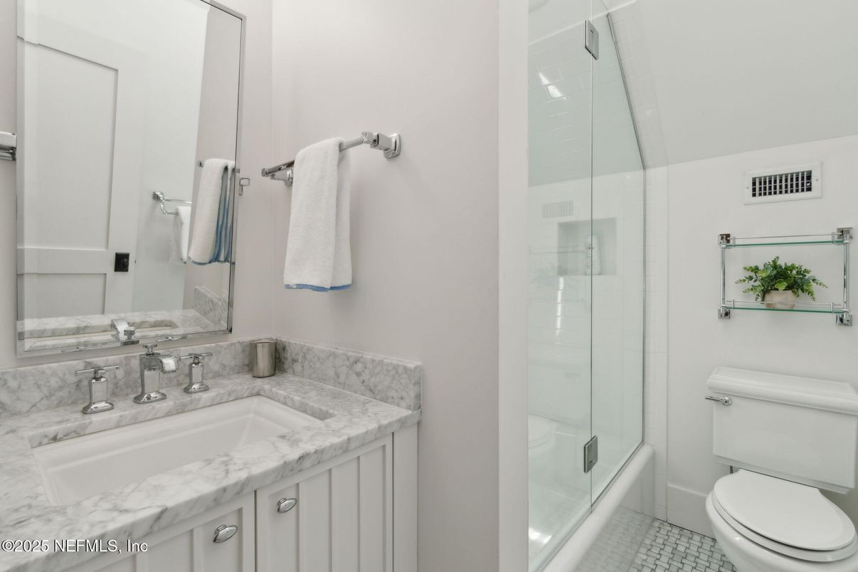 Bathroom, Glass Shower, Interior