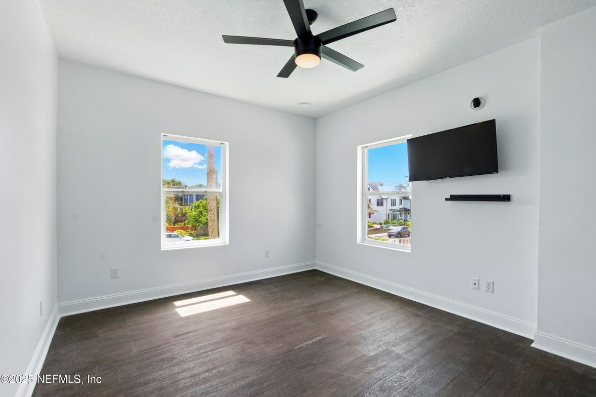 Empty room, Interior, Wood Texture Flooring