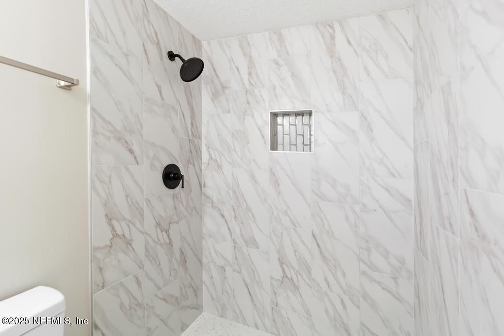 Bathroom, Glass Shower, Interior, Marble Walls