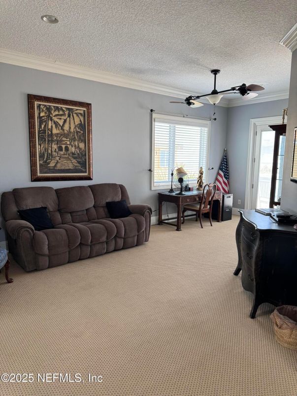 Home Office, Interior, Living room, Recessed Lighting