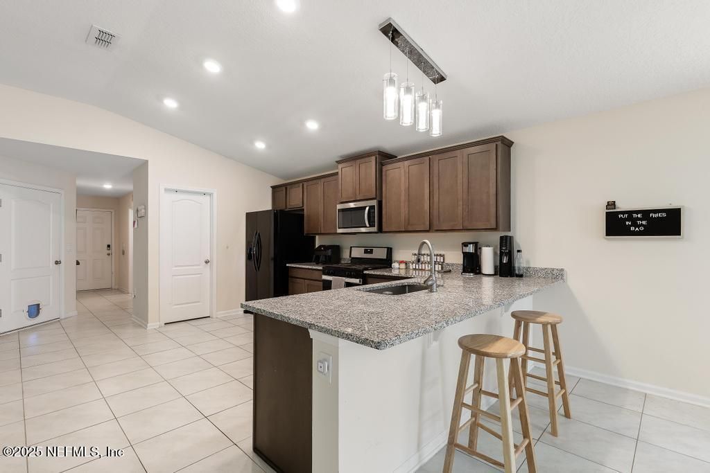 Interior, Kitchen, Pendant Lights, Recessed Lighting