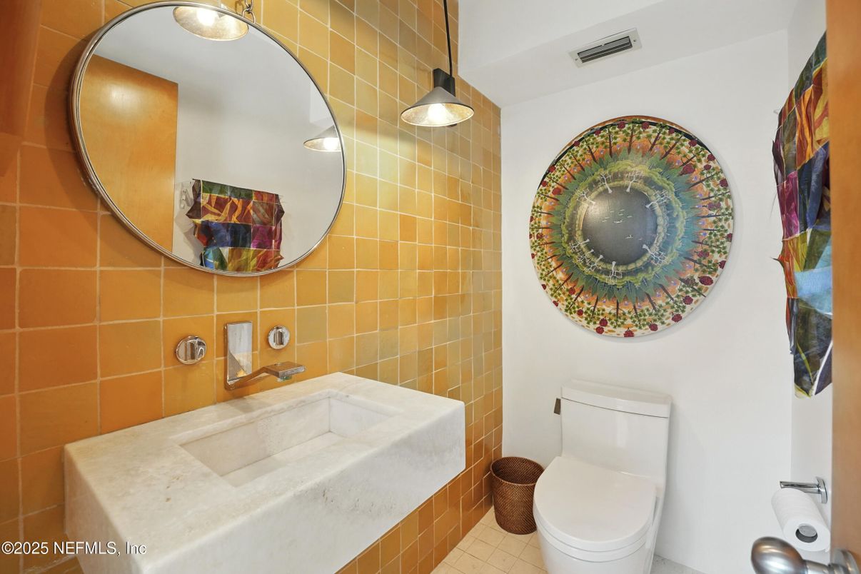 Bathroom, Interior, Pendant Lights