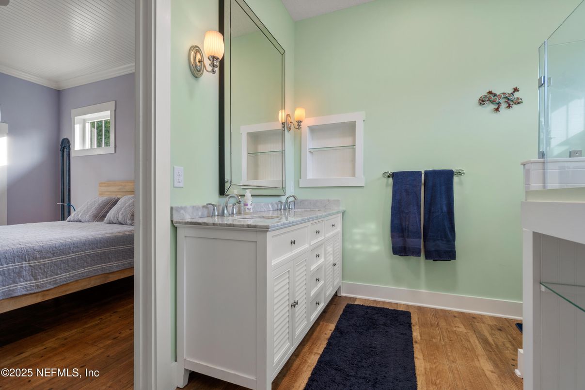 Bathroom, Bedroom, Interior, Wood Texture Flooring