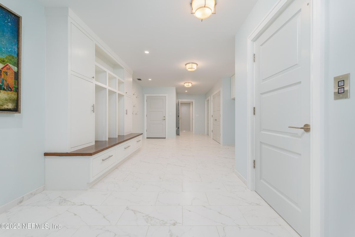 Interior, Marble, Recessed Lighting