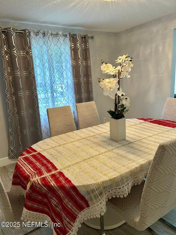 Dining room, Interior, Wood Texture Flooring