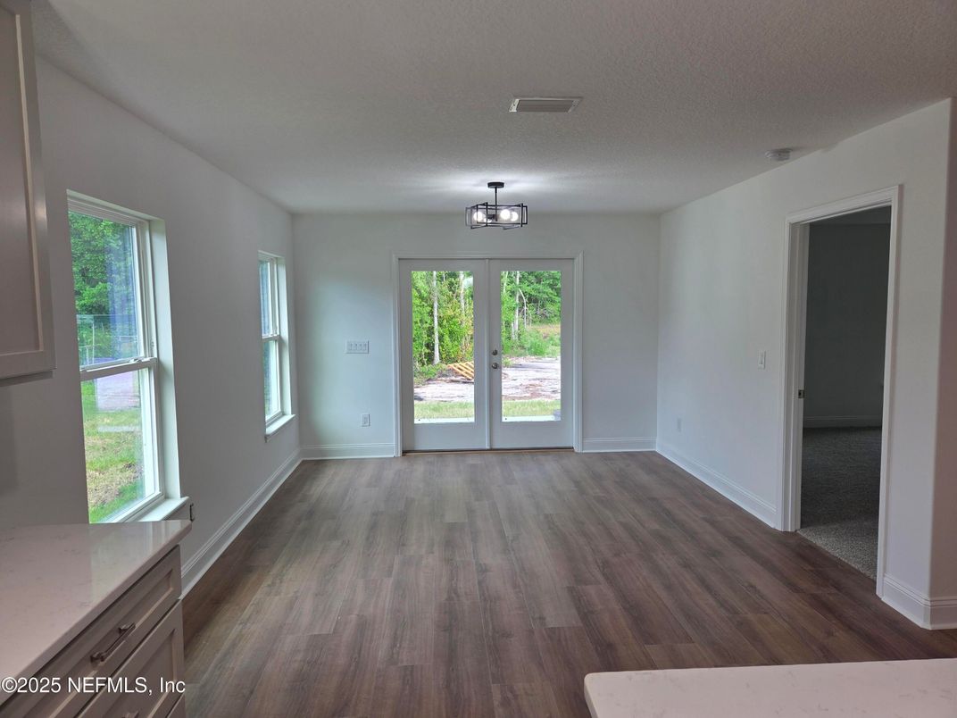 Empty room, Interior, Wood Texture Flooring