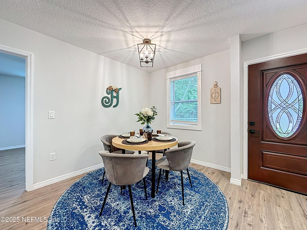 Dining room, Interior, Wood Texture Flooring