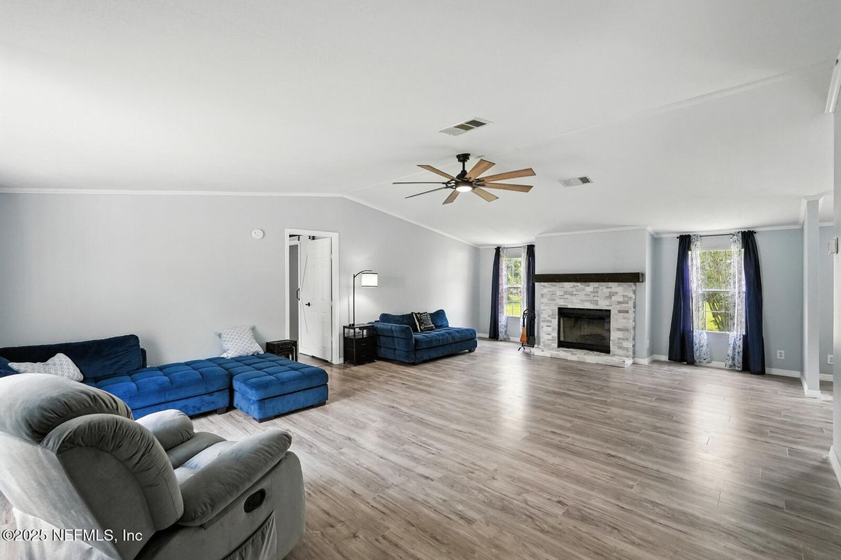 Fireplace, Interior, Living room, Wood Texture Flooring