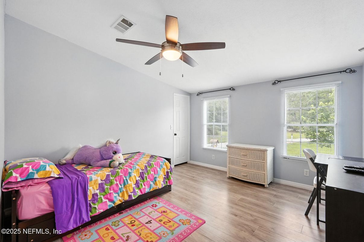 Bedroom, Home Office, Interior, Wood Texture Flooring