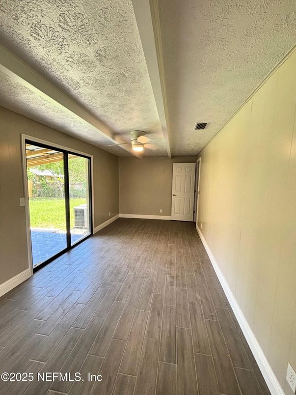 Empty room, Interior, Wood Texture Flooring