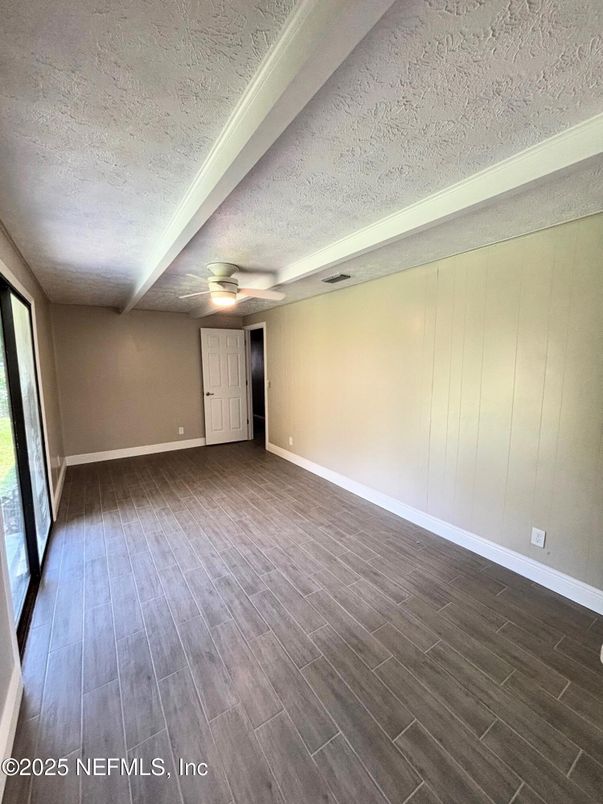 Empty room, Interior, Wood Texture Flooring
