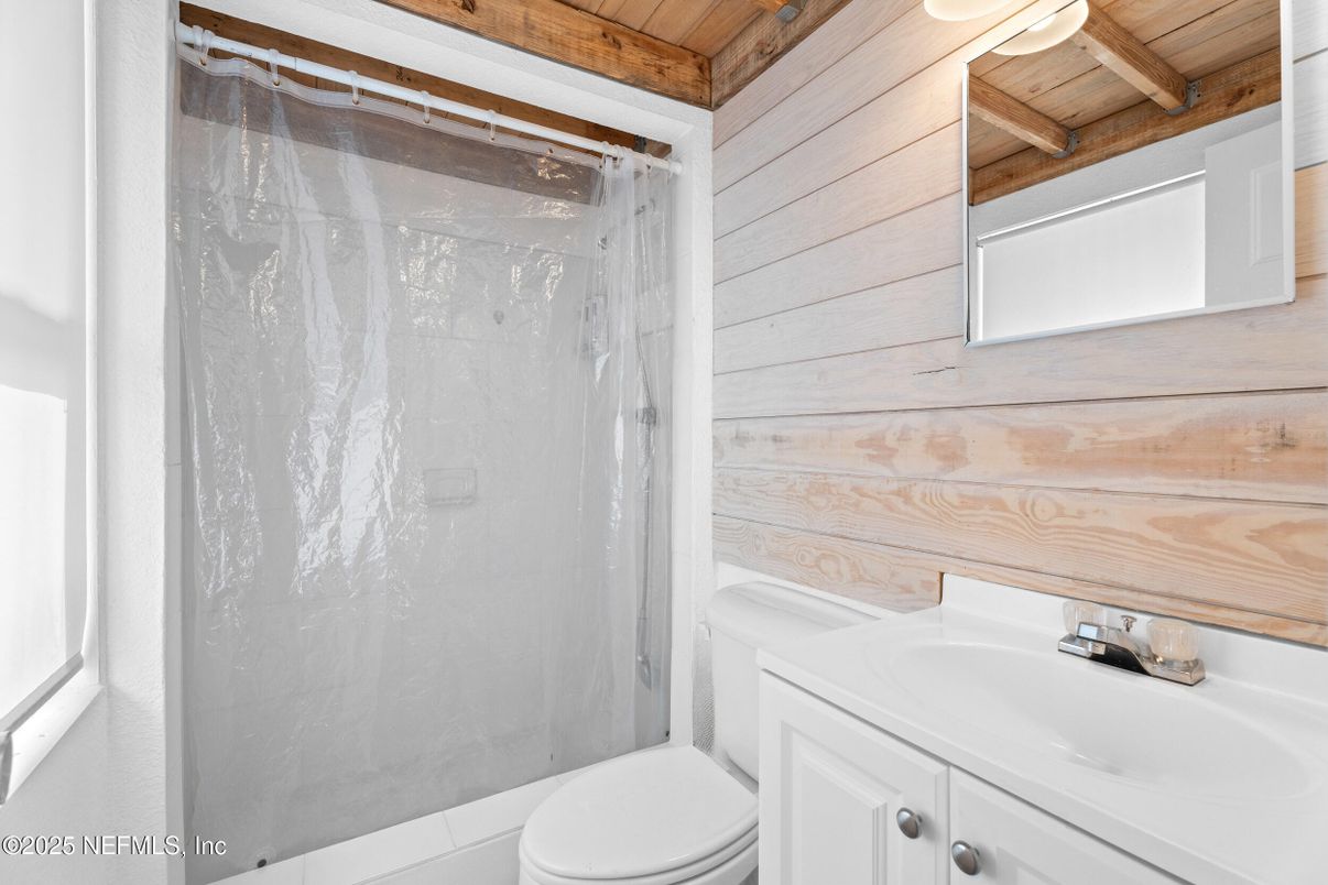 Bathroom, Interior, Wooden Beams, Wooden Ceilings