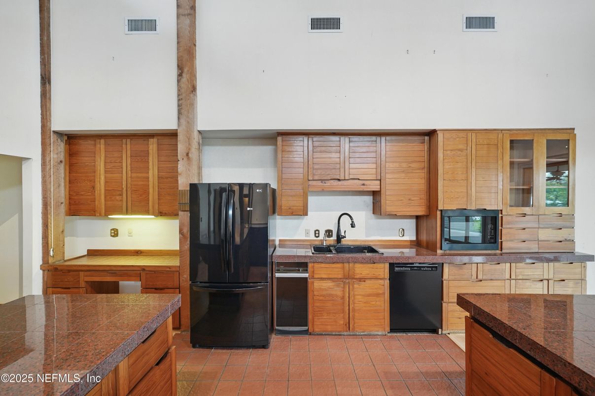 Interior, Kitchen, Tile Countertops