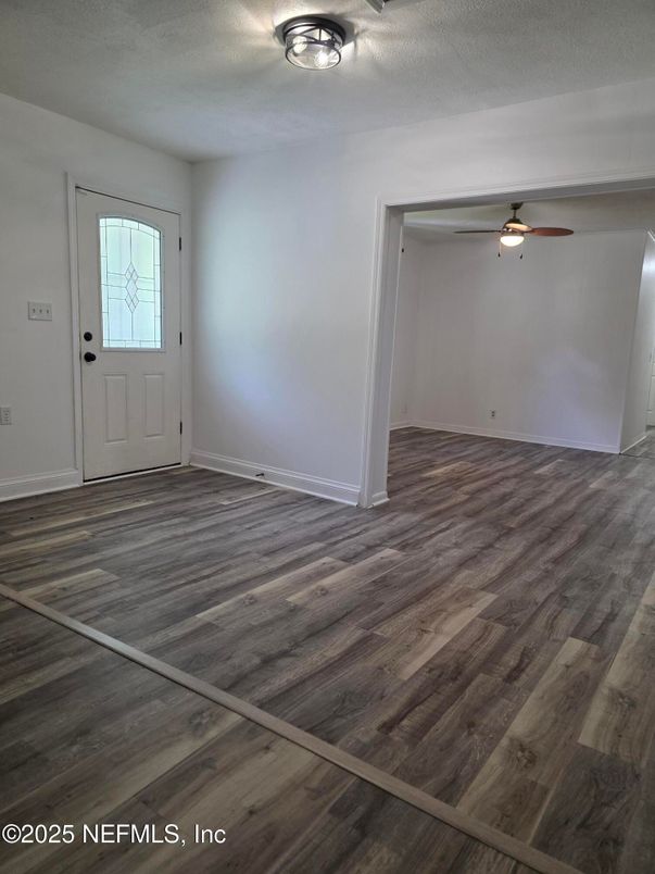 Empty room, Interior, Wood Texture Flooring