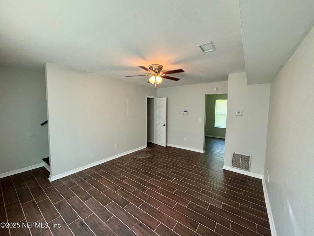 Empty room, Interior, Wood Texture Flooring