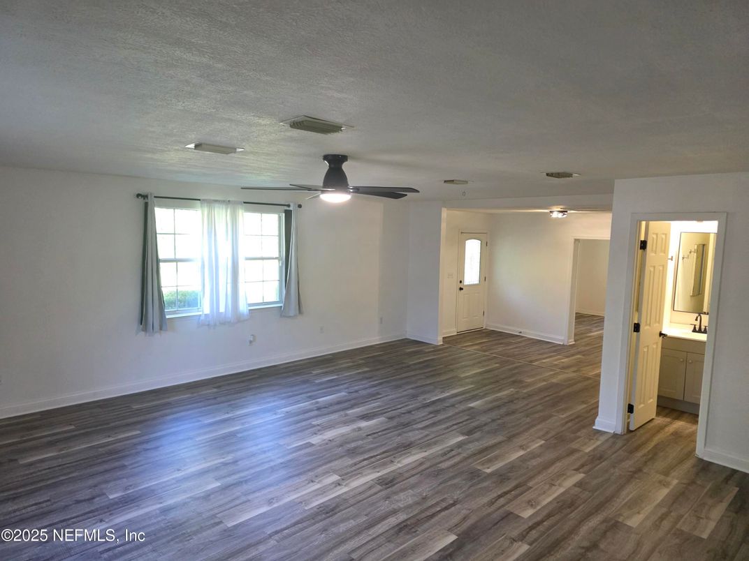 Empty room, Interior, Wood Texture Flooring