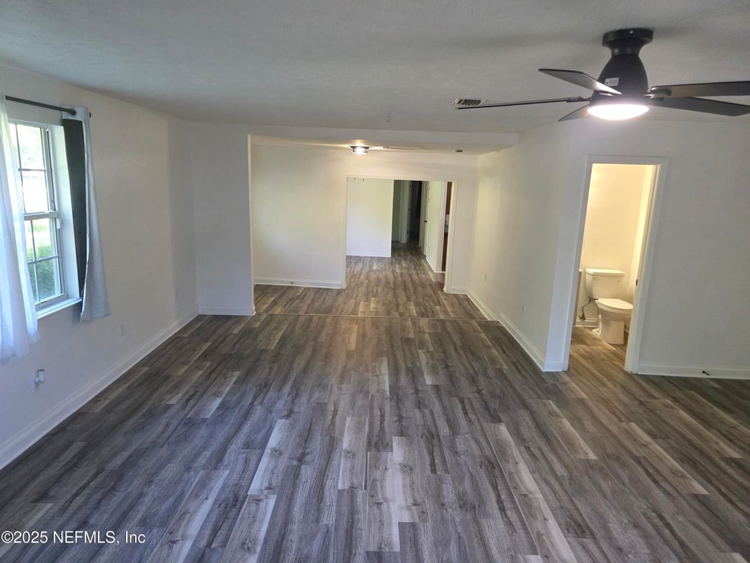 Bathroom, Empty room, Interior, Wood Texture Flooring
