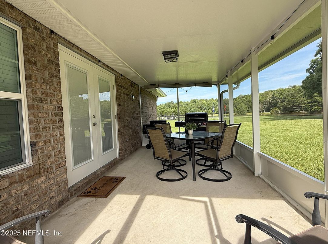 Home Office, Interior, Stone Walls, Sun Room