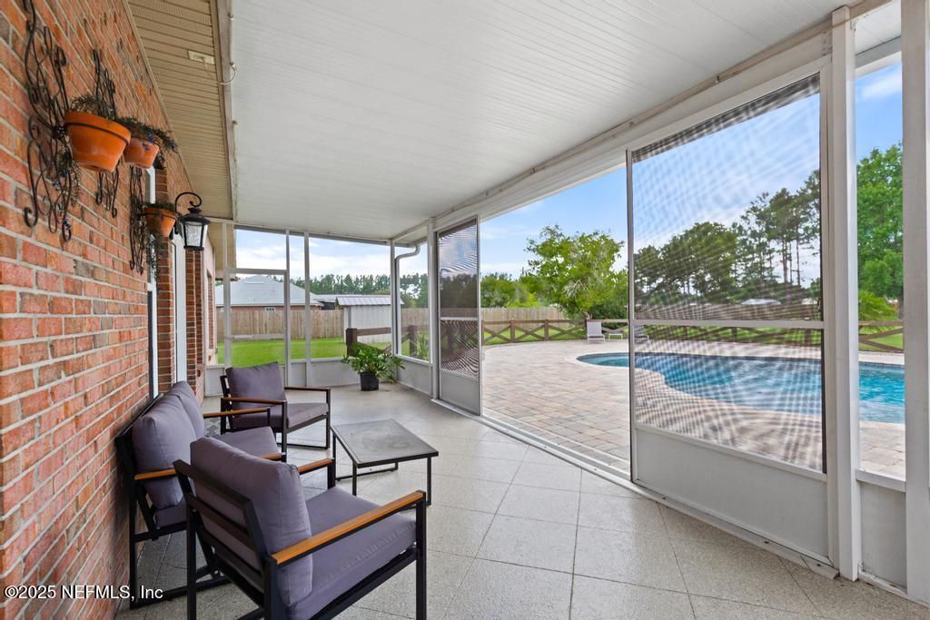 Interior, Stone Walls, Sun Room, Water