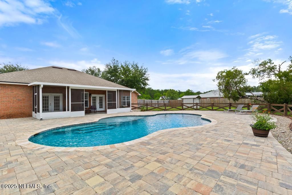 Exterior, Pool, Solar Panels