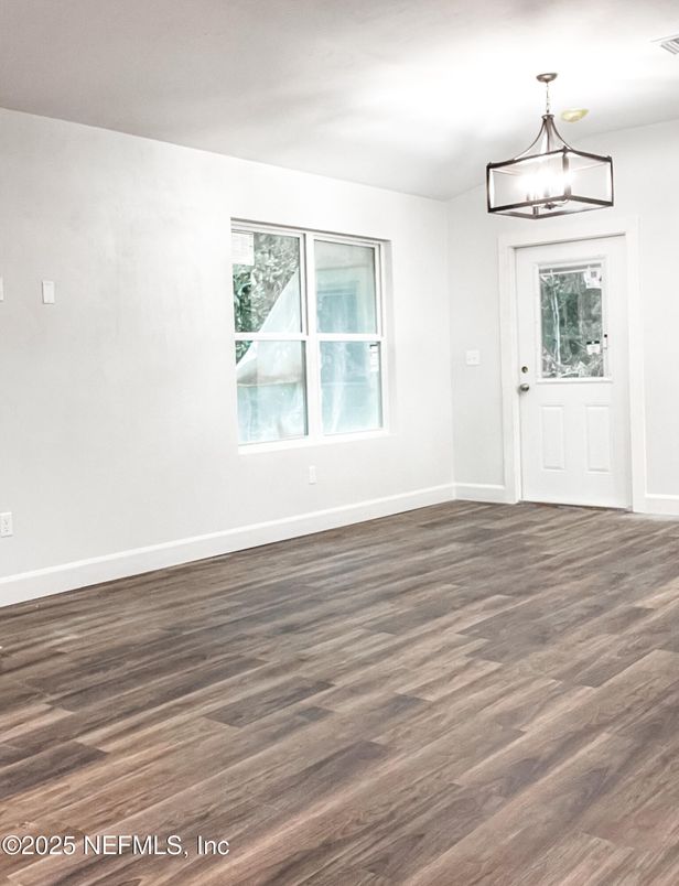Empty room, Interior, Wood Texture Flooring