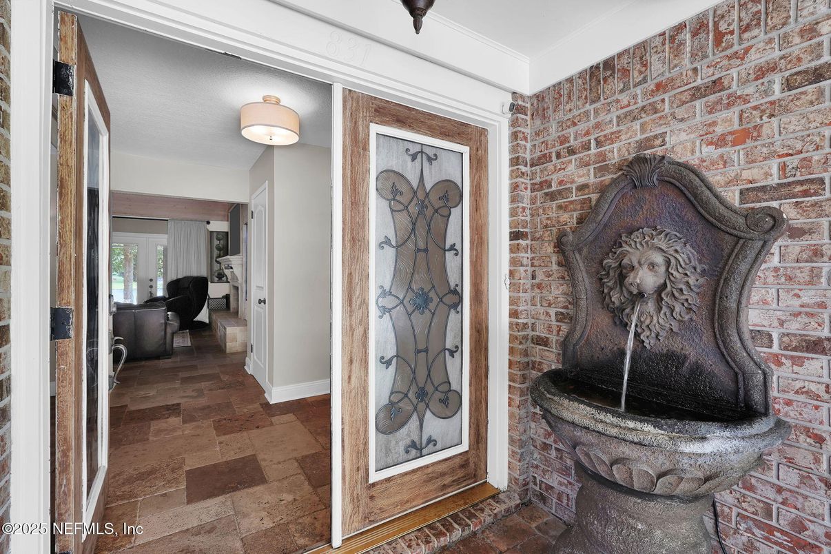 Interior, Stone Walls