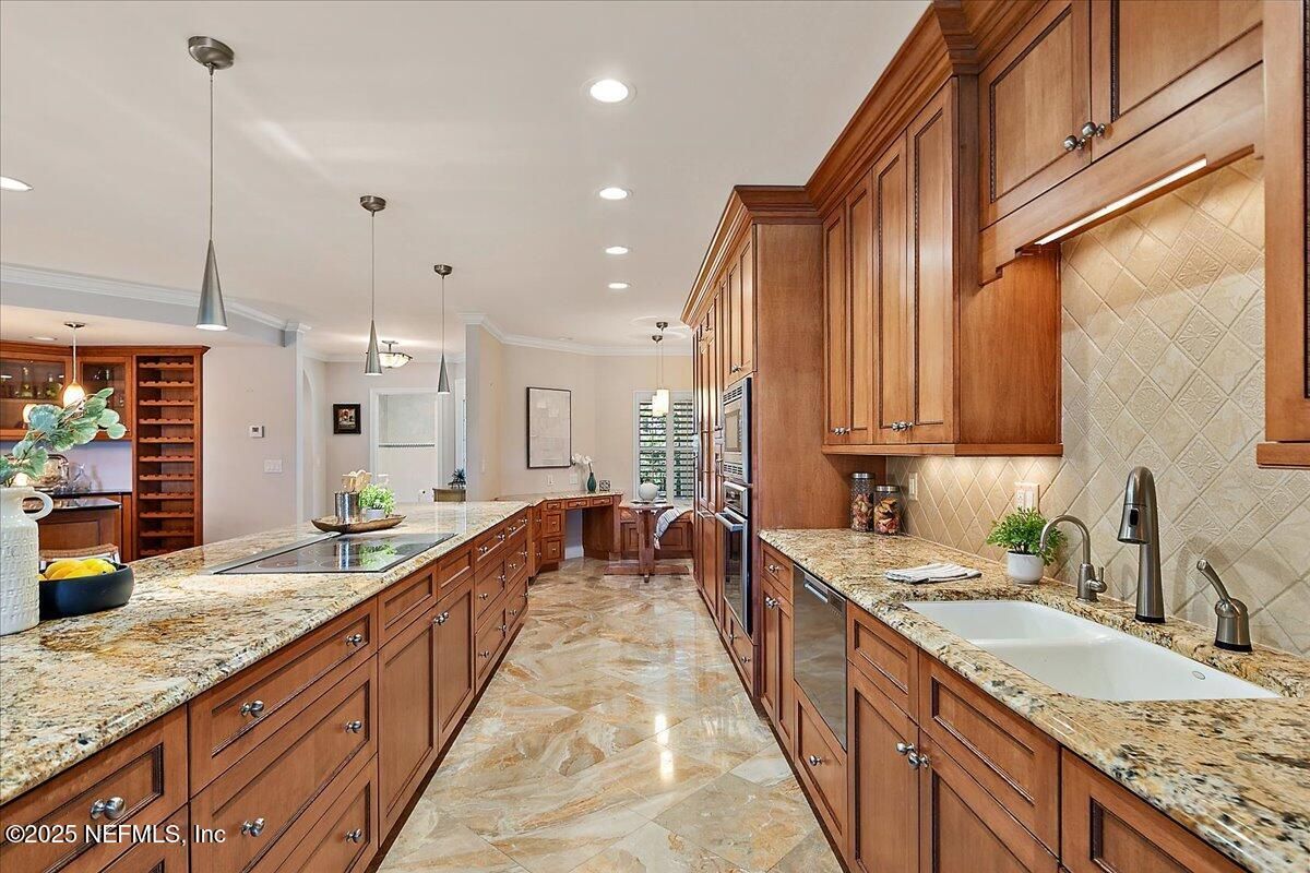 Interior, Kitchen, Pendant Lights, Recessed Lighting